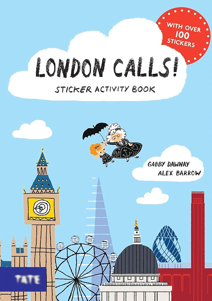 London Calls Sticker Book cover image