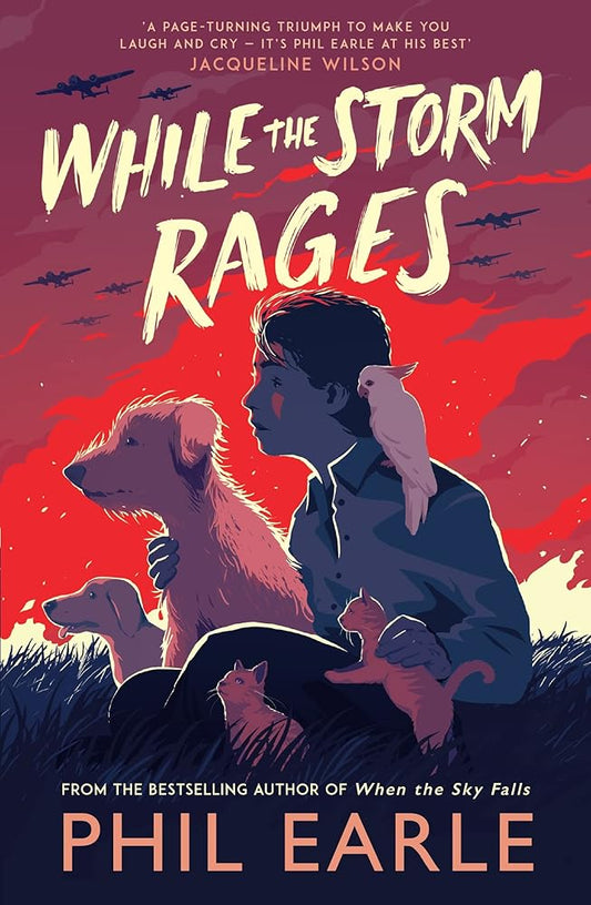 While the Storm Rages: From the bestselling author of When the Sky Falls (Historical Animal Stories) cover image