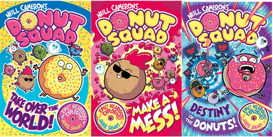 Neil Cameron Donut Squad - 3 Book Bundle